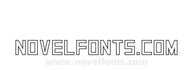 SquareFont Outline