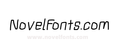 Squarish Italic