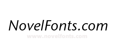 StoneSansITCStd-MediumItalic