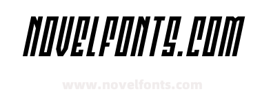 Templar Shield Title Italic