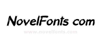 Wild Black Italic