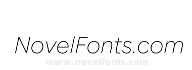 Zabal DEMO ExtraLight Italic