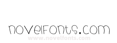 dhe child font