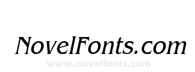 Bangle Condensed Italic