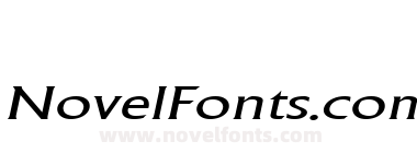 Alberta Wide Light Italic