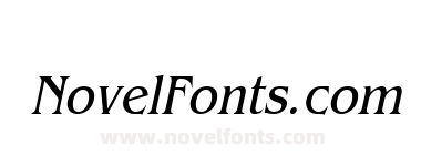 Bangle Condensed Italic