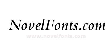 Bembo Semibold Italic