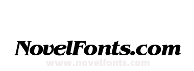 Benguiat Bold Italic