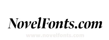 Bennet Banner Condensed Extra Bold Italic