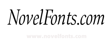 Bennet Display Extra Condensed Light Italic