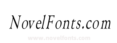 Carnegie Condensed ItalicSWFTE