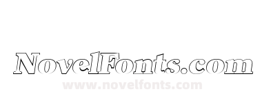 Christian Becker Outline Heavy Italic