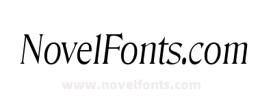 Denver Serial Light Regular Italic
