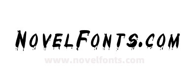 Drips Extended Italic