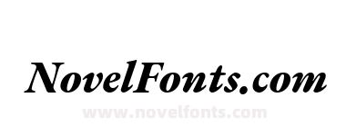 EB Garamond Extra Bold Italic