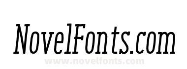 EnyoSlabMediumItalic