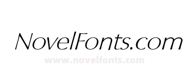 Eric Becker Extra Light Italic