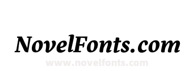 Eskorte Latin Bold Italic