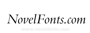 Bembo Italic