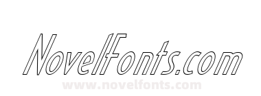 FZ BASIC 16 HOLLOW ITALIC