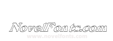 FZ ROMAN 12 HOLLOW ITALIC