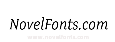 Fairplex NarrowOT Book Italic