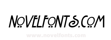 Fanzee Condensed Italic