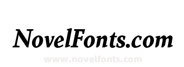 Farrerons Serif Bold Italic