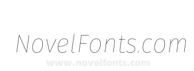 Fira Sans Hair Italic