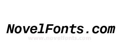 Fonetika Mono Unlicensed Trial Bold Italic