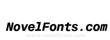 Fonetika Mono Unlicensed Trial Extra Bold Italic