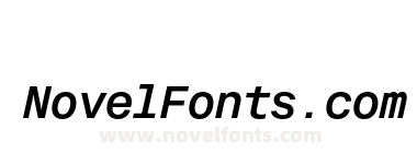 Fonetika Mono Unlicensed Trial Semibold Italic