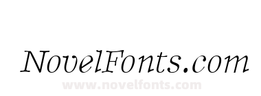 BetterTypeRightThin Italic