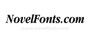 Garamond NarrowC Bold Italic