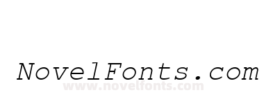 Geo_WWW_ Courier Italic