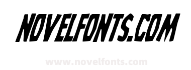 Grim Ghost Condensed Italic