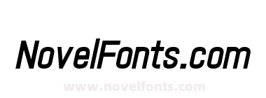 Hallandale Text Bold Italic JL