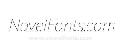 Helia Hairline Italic