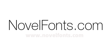 Helvetica Neue Cyr Thin