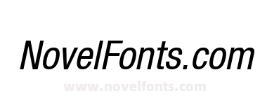 Helvetica57 Condensed Oblique