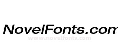 Helvetica63 Extended Medium Oblique