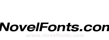 Helvetica73 Extended Bold Oblique