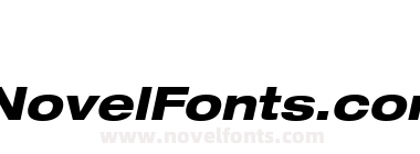 Helvetica83 Extended Heavy Oblique