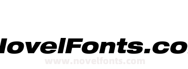 Helvetica93 Extended Black Oblique