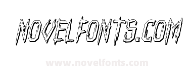 Horroroid 3D Italic