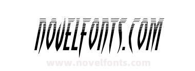 Inhumanity Halftone Italic