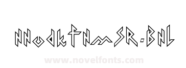 Iron H Metal Outline
