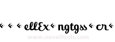 Jackie Ligatures Bold