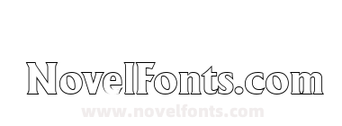 Jacob Becker Outline Extra Bold Regular