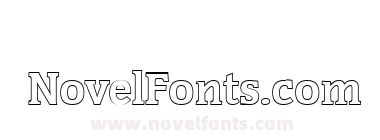Kevin Becker Outline Extra Bold Regular